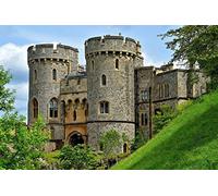 Windsor Castle UK DIY 5D Diamond Painting by Number Unique Kits Home Wall Decor Crystal Rhinestone Wall Decor