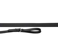 Windsor Equestrian Leather Draw Reins in Black or Havana Black, One Size