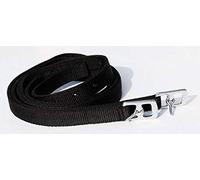 Windsor Equestrian Synthetic Stirrup Leathers - Black, 54 x 1-Inch