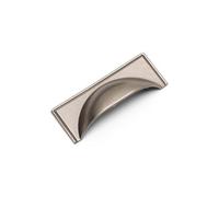 Windsor Kitchen Cabinets Cup Handle, 64mm Centres, Pewter, Pack Of 2