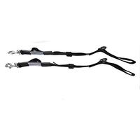 Windsor Nylon Elasticated Side Reins lunge - Black horse pony equestrian riding