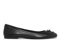 Windsor Smith Womens Black Leather Bellarina Mocassin Flat Shoes - Babydoll - Size UK 4