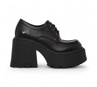 Windsor Smith Women's Leather Chunky Platform Lace-Up Shoes - Starcrossed in Black | Size: 5 Windsor Smith Black 5