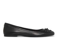 Windsor Smith Womens Black Leather Bellarina Mocassin Flat Shoes - Babydoll - Size UK 8