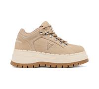 Windsorsmith Womens Sand Brown Suede Chunky Platform Sneakers Trainers - Ultimatum