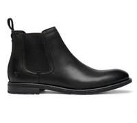 Windsorsmith Black Leather Chelsea Ankle Boots - Sergio - Black - UK 6 | EU 40 | US 7