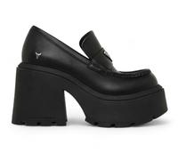 Windsor Smith Womens Black Leather Platform Shoes - Spolied - Size UK 3