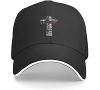Windsoul Baseball Cap All I Need Today is A Little Bit of Skillet and A Whole Lot of JesusMusic Band - Metal Music Band Shirts for Men- Black Cool