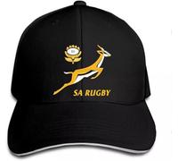 Windsoul Classic Classic Baseball Cap Men's Springbok Rugby South Africa Unisex Women's Hysteresis Hat with Peak Adjustable Outdoor Sports Peaked Cap Sun Hat Gift Hip hop Gift