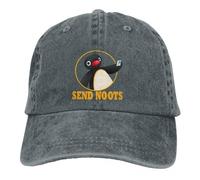 Windsoul Classic Pure Color Dad Hats Send Noots Women's Hat Sun Visor Baseball Caps Noot Pingu Pinga Penguin TV Peaked Cap Cool