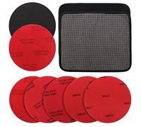Windspeed 6+1 Pack Bowling Ball Sanding Pads with Bowling Towels, Bowling Ball Cleaning Pad 500/1000/2000 Bowling Ball Grit Pads