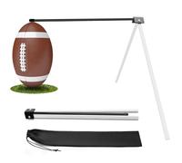 Windspeed Football Kicking Tee, Metal Football Tee Holder Kicking Stand for Field Goal Kickers Stand Foldable Field Goal Place Kicks Holder for Kickoff Training