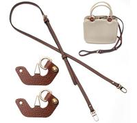 Windspeed Leather Crossbody Bag Strap for Longchamp Bag, Adjustable Leather Purse Straps Replacement Crossbody Shoulder Replacement Sling