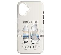 Windsurfing Equipment Gear Board Sail Fins Lexicon Legend Case for iPhone 16