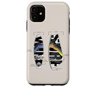 Windsurfing Equipment Surf Board and Sail Cool Gear Drawing Case for iPhone 11