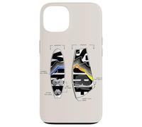 Windsurfing Equipment Surf Board and Sail Cool Gear Drawing Case for iPhone 13