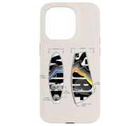 Windsurfing Equipment Surf Board and Sail Cool Gear Drawing Case for iPhone 15 Pro