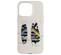 Windsurfing Equipment Surf Board and Sail Cool Gear Drawing Case for iPhone 15 Pro Max