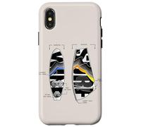 Windsurfing Equipment Surf Board and Sail Cool Gear Drawing Case for iPhone X/XS