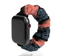 Windsurfing Your Wave Is Waling Universal Scrunchie Watch Band Compatible with IWatch Series 11 10 9 8 7 Strap