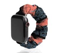Windsurfing Your Wave Is Waling Universal Scrunchie Watch Band Compatible with IWatch Series 11 10 9 8 7 Strap
