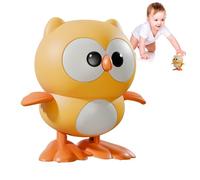 Windup Walking Animal Toy - Cute Clockwork Owl Toy, Colorful Boys And Girls Bird Walking Plaything, Fun Educational Movement Toys | Wind Up Animal Toys For Kids Home Kindergarten Preschool Learning