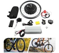 WindWilder 48V 20" Electric Bike Rear Wheel Conversion Kit 1000W with SW-810 LED Display, 3 Gears Gear Adjustment, 5 Magnetic Point/Pedal Assist Sensor, Max. 308LBS Load