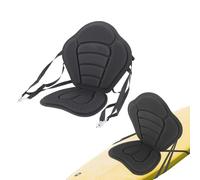 WindWilder Kayak Seat with Adjustable Strap & Thicken Seat Cushion - Portable Foldable Boat Seat for Kayaking, Canoeing, Fishing, Paddle Boarding