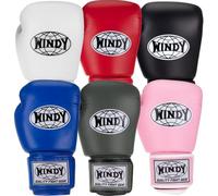 Windy Classic Leather Boxing Gloves | Sparring Gloves for Boxing, Muay Thai, MMA and Kickboxing | 10oz 12oz 14oz 16oz Training Gloves