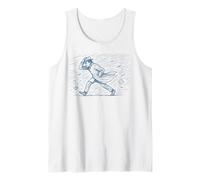 Windy Day s Funny Weather Humor s Blown Away Tank Top