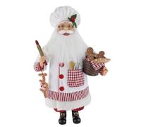 Windy Hill 16" Candy Stripe Gingerbread Bakery Santa 166118