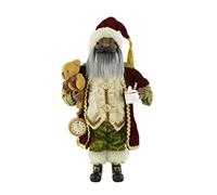 Windy Hill Collection 16" Inch Standing Hot Cocoa Ethnic Santa Claus Christmas Figurine Figure Decoration 61602A