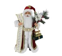 Windy Hill Collection 40 cm (16 in) Standing Naughty or Nice Name List Santa Claus Figurine 416030