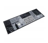 (wine, 60 x 180 cm) vidaXL Kitchen Rug Anti Fatigue Mat Runner Rug Washable Floor Carpet Velvet