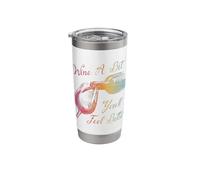Wine A BIT You'll Feel Better Stainless Steel Insulated Tumbler