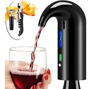 Wine Aerator Electric Wine Decanter Best Sellers One Touch Red - White Wine Accessories Aeration for Wine and Spirit Beginner Enthusiast -Spout Pourer - Wine Preserver