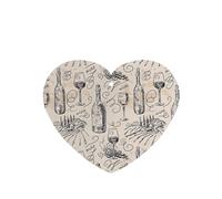 Wine And Grape Field Printing 10 Pieces Air Freshener Car Hanging Cards Air Freshener Sheets With Rope For Cars Home
