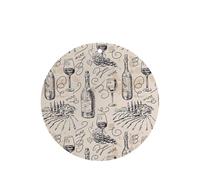 Wine And Grape Field Printing 10 Pieces Air Freshener Car Hanging Cards Air Freshener Sheets With Rope For Cars Home