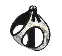 Wine And Winemaking Winery Grape Field Print Dog Harness Reflective Pet Vest Harness Puppy Harnesses Leash Set,For Walking Training