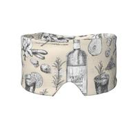 Wine and Winemaking Winery Grape Field Print Eye and Ear Muffs Blackout Sleeping Noise Blocking Ear for Adults Kids Men Women