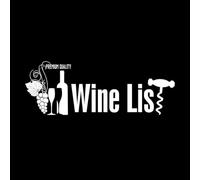 Wine Badges and Labels Wall Decals Paster Paper 42x117.6cm Wall beautification White