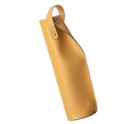 Wine Bag Leather Portable Tote for Single Bottle Gift Bags Yellow | Practical Sturdy Design, Not Easy to Deform, Portable Carry Style, Suitable for Bottle Storage and Gifting