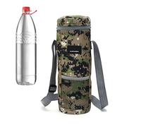 Wine Bag | Portable Thickened Drink Holder | Wine Storage Solution | Foldable Insulated Wine and Spirits Bottle Holder with Handle 12.6x4.72 Inch for Camping, Beaches, camouflage, 2L, Please refer to