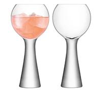 Wine Balloons Set of 2 LSA Moya 550ml Clear Glass Elegant Tableware Premium