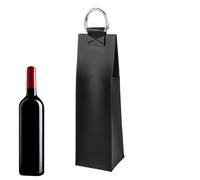 Wine Bottle Carrier Bag,PU Leather Beer Tote Bag - Reusable Wine Protector for Wedding, Decoration, Festival, Cocktail, Travel
