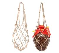 Wine Bottle Carrier Net Bag Portable Mesh Tote