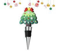 Wine Bottle Corker,Classic Christmas Elements Reusable Beer Wine Stoppe | Sealing Beer Bottle Stopper, Caps for Christmas Bottles