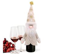 Wine Bottle Cover Christmas Doll Design,Champagne Bottle Bag - Reusable Sleevefor Christmas Holiday Table Entertaining Dining Home Celebration