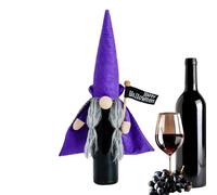 Wine Bottle Cover, Halloween Wine Bottle Cover | Witch Gnome Halloween Bottle Covers | Cute Decorative Wine Bottle Covers, Wine Holder by Hall