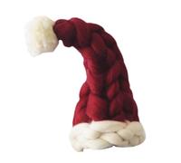 Wine Bottle Covers,Protector Topper Knitted Reusable | Santa Hat Christmas Wine Decorations,for Beer Whiskey Glass Holiday Birthday Halloween Travel